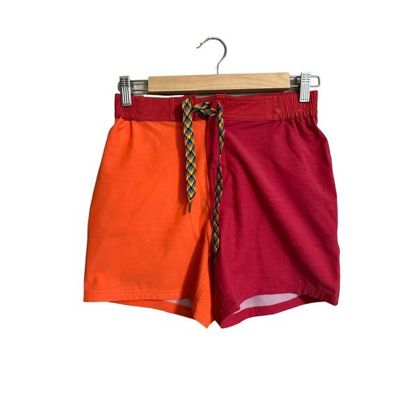 Faherty Colorblock Shorts Size 0  Men's 26" waist NWT - Picture 1 of 6